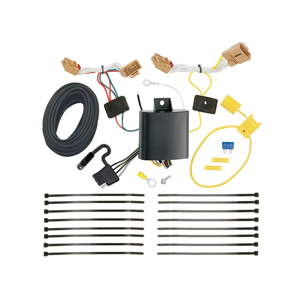 118754 – TEKONSHA Trailer Wiring Connector, T-One Connector Assembly With Upgraded Circuit Protected ModuLite ® HD Mo...